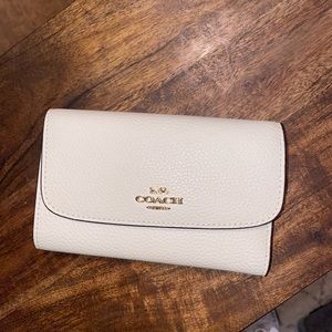 Coach tri-fold wallet